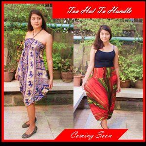 100% Rayon Harem Pants